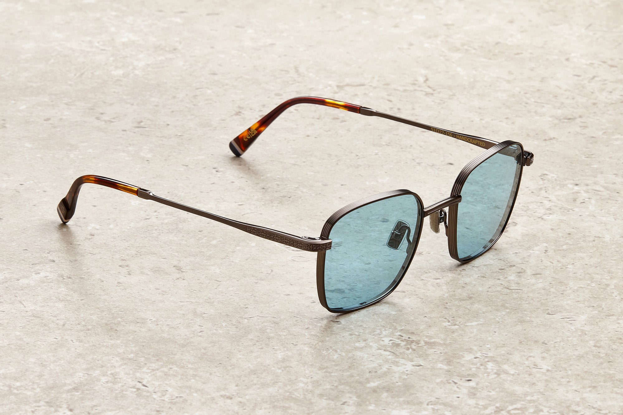 MADISON - SHINY GUN / LIGHT BLUE 020L