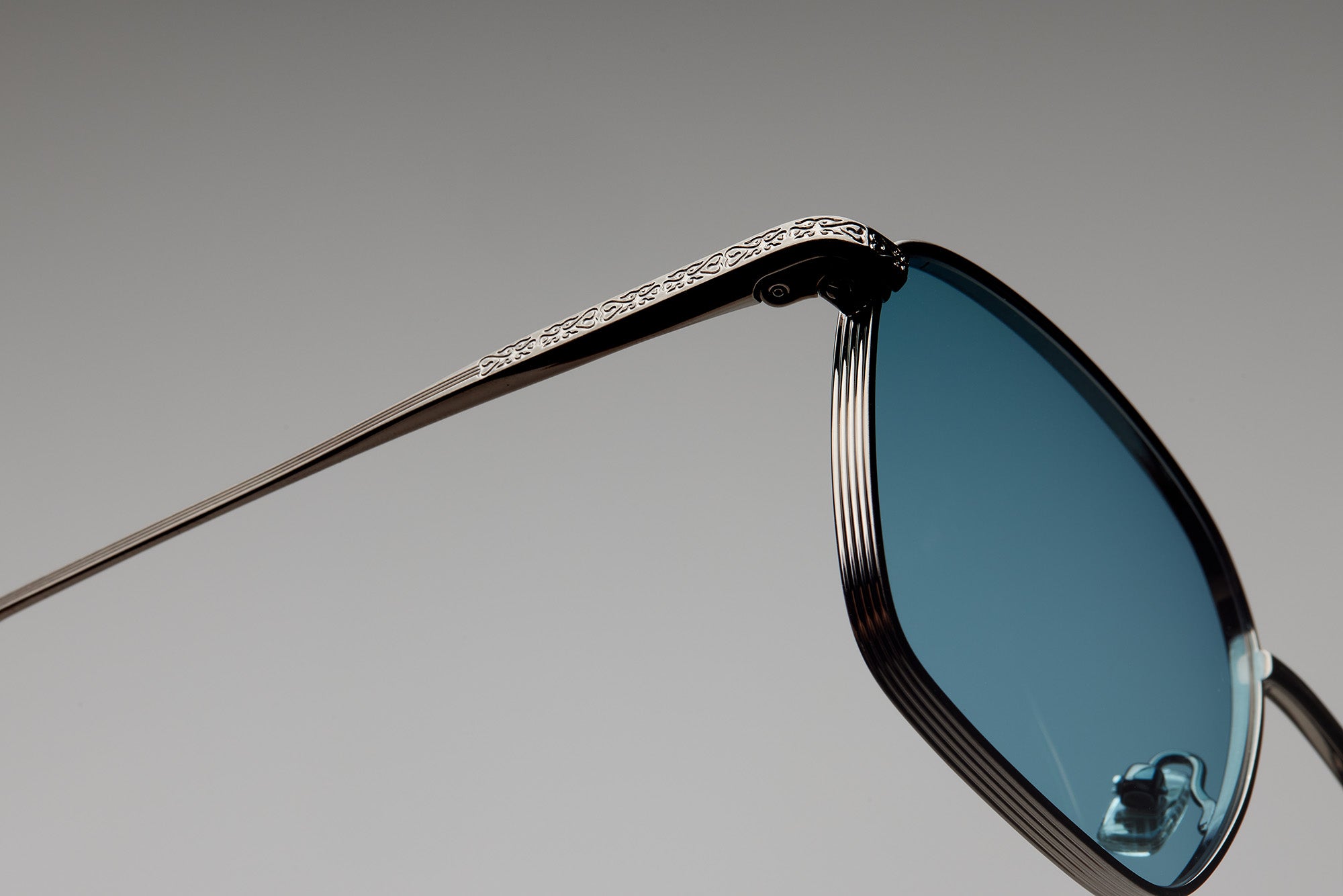 MADISON - SHINY GUN / LIGHT BLUE 020L