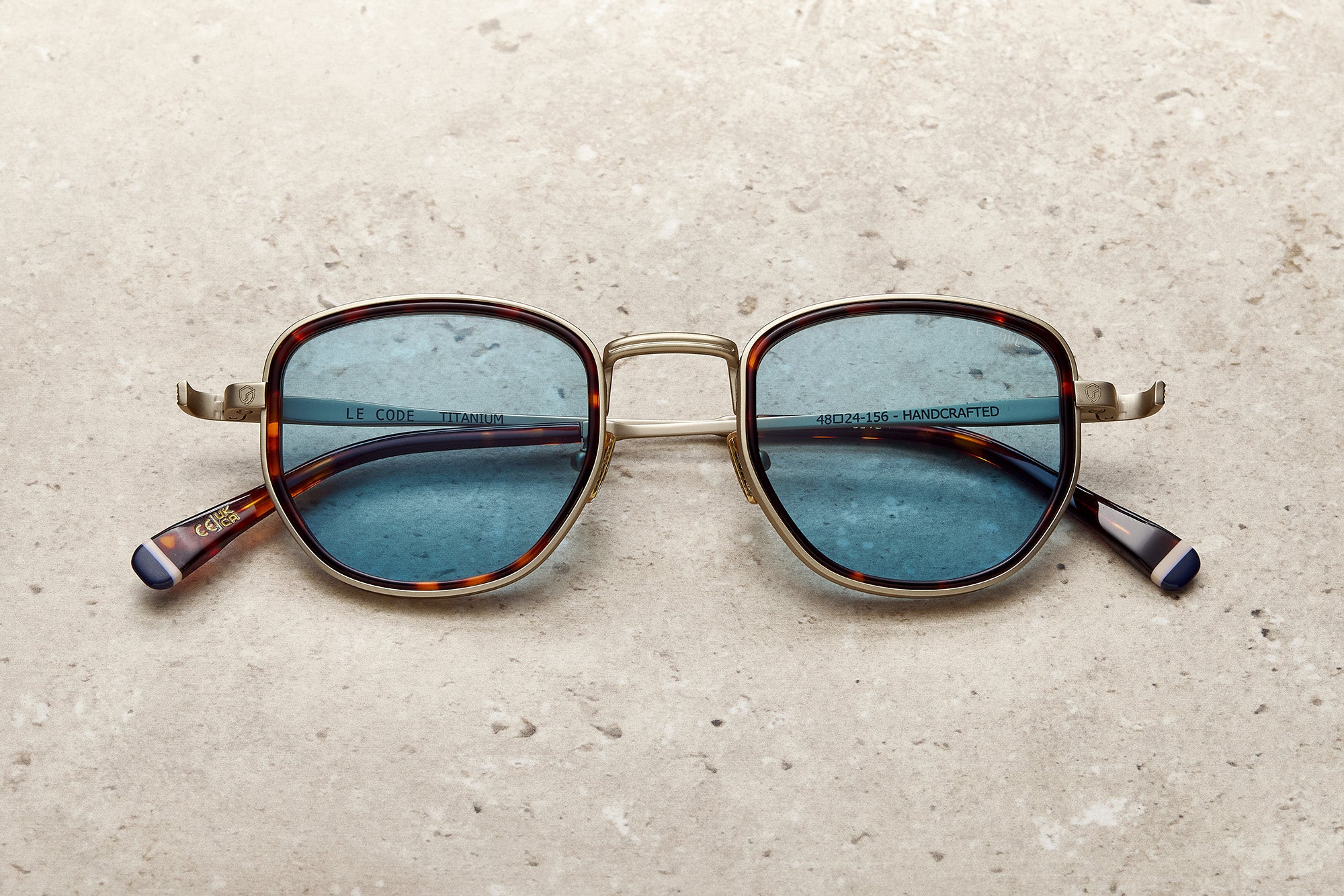 SATORI - MAT GOLD / LIGHT BLUE 014L