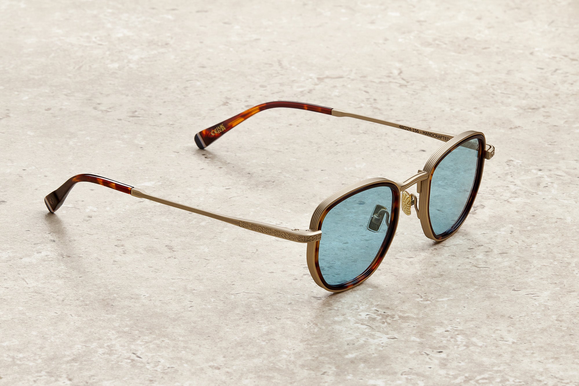 SATORI - MAT GOLD / LIGHT BLUE 014L