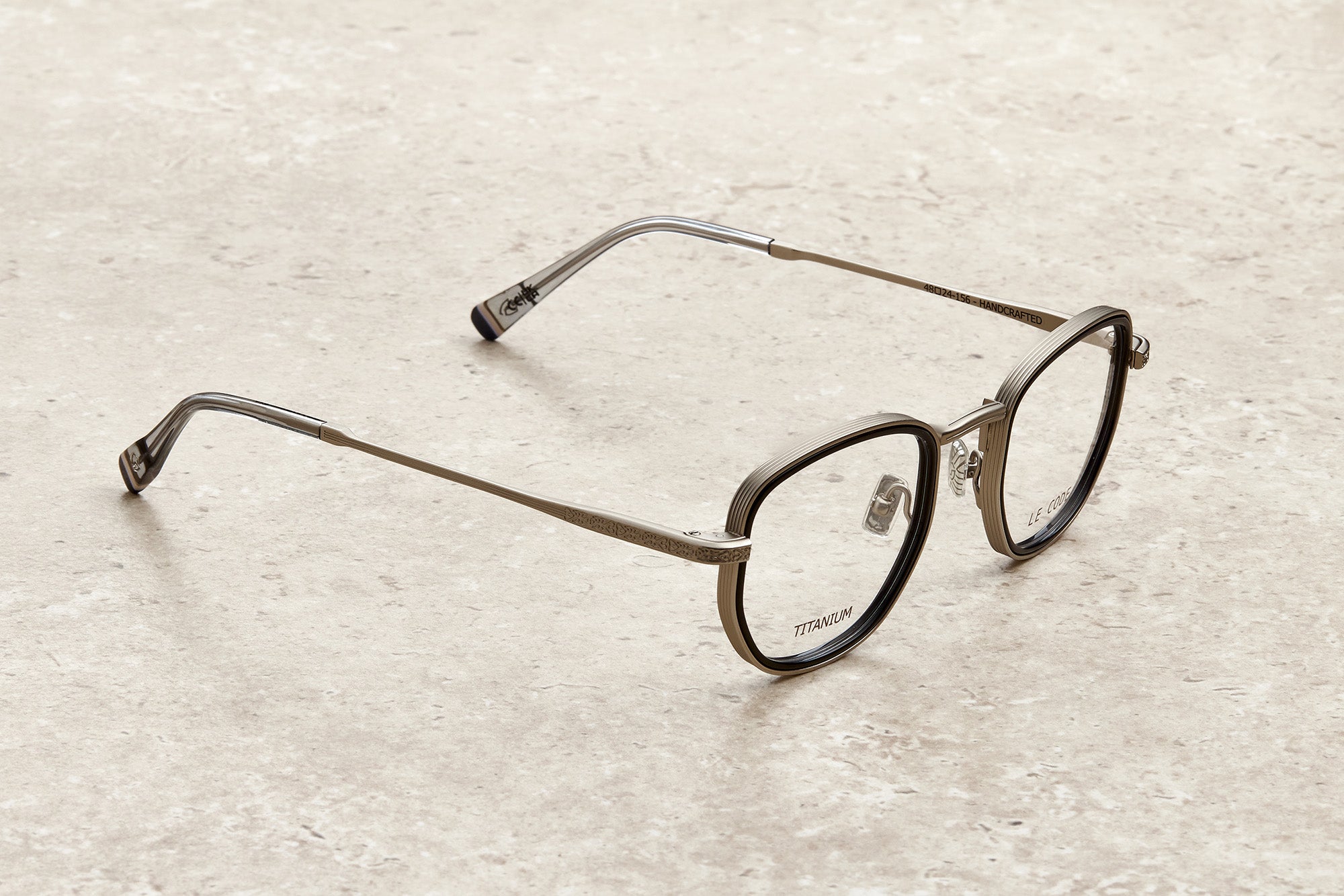 SATORI - MAT SILVER / ACETATE RIM BLACK 015