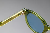 SEYMOUR S - OLIVE GREEN  / LIGHT BLUE